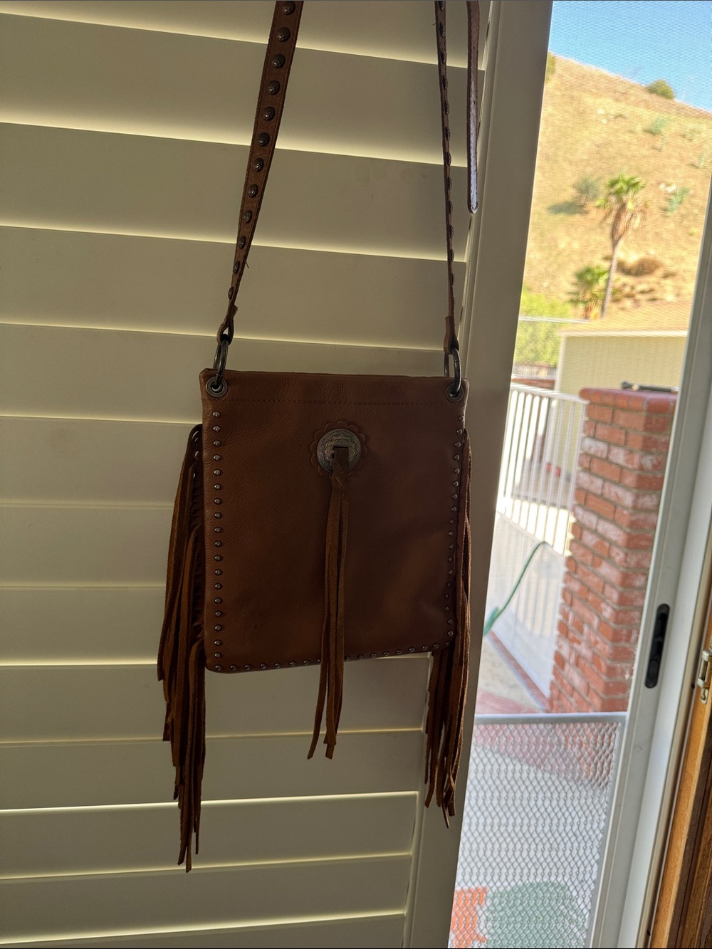 Montana West Fringe Crossbody Shoulder Bag in Brown
